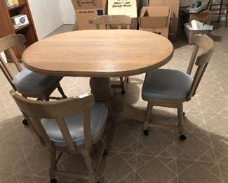 Pickled Oak Dining Set