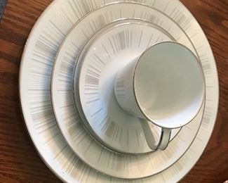 Noritake “Isabella”.  Service for 8 plus serving pieces.