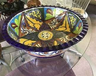 Hand-Painted Italian Bowl 