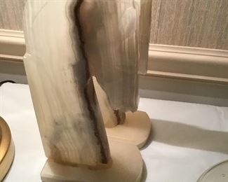 Marble bookends