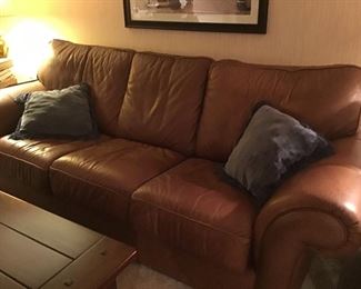 Lovely leather sofa