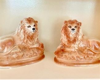 Porcelain bookends