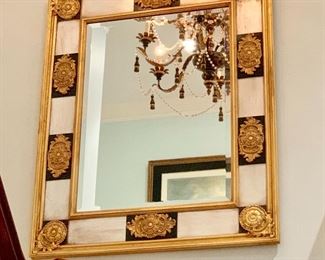 Gilded federal style mirror