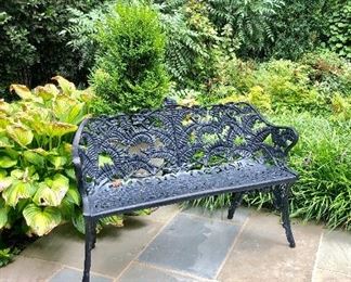 Iron bench (1 available)