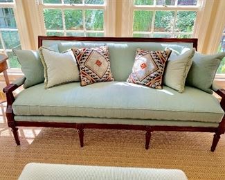 Hickory Chair federal style single seat sofa