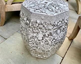 Horchow octagonal garden stools - 5 available