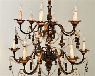 The Federalist two tier chandelier