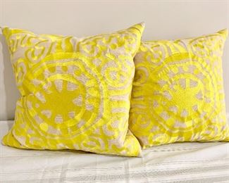 Trina Turk down pillows