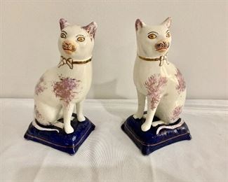 Staffordshire cats