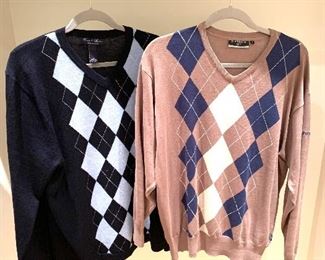 Men's wool sweaters