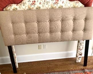 Queen tufted headboard