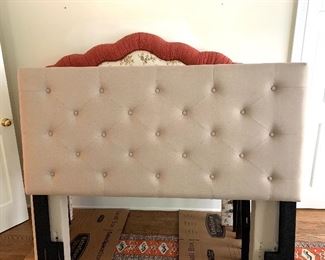 Queen tufted headboard