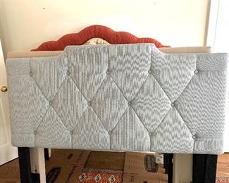 Queen tufted headboard