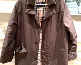 Burberry Men's Coat - Like New