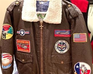 Child's size flight jacket