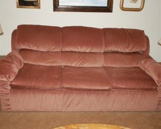 Sofa, 88" W x 38" D
