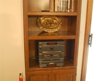 Bookshelf/Storage, 30" W x 77" H x 17"D
