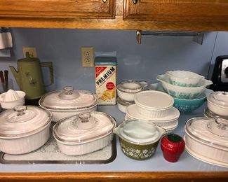 Corning Ware & Pyrex 