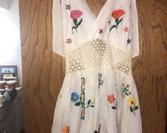 1960s halter top dress