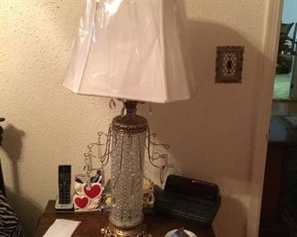 Bedroom 2 vintage lamp