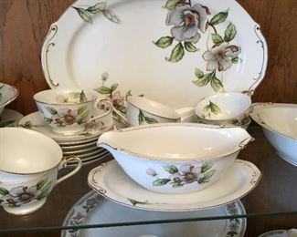 Roselyn China in “Dogwood” pattern