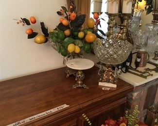 More leaded glass and floral