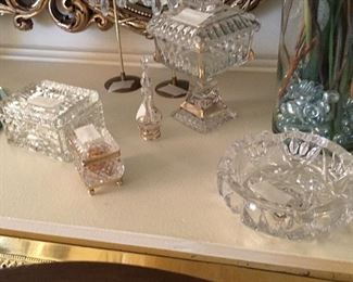 Leaded glass and crystal