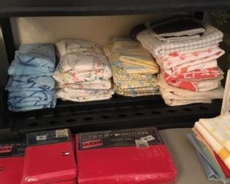 Sheets and sets - some new in packages