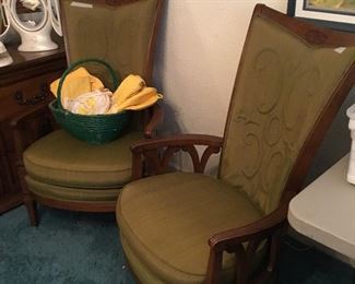 Matching vintage chairs