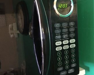 Control panel on Microwave