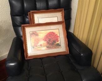Chair with ottoman - pictures