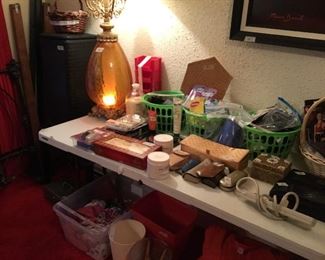 Various items from bathrooms and bedrooms; makeup & lotions/creams