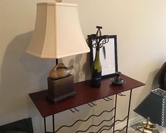 Duck lamp, wine table and more!