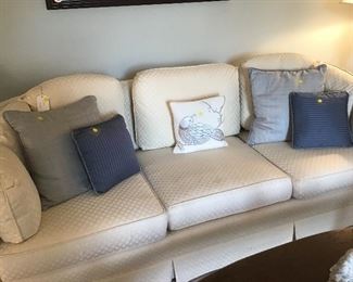 Light Cream colored sofa