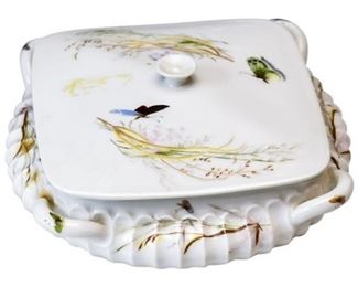 9. Fine Hand Painted Antique LIMOGESFRANCE Porcelain Vanity Box