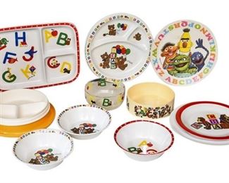 13. Mixed Lot Childrens Character DinnerFood Plates