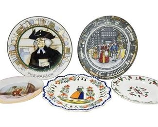 45. Fine Selection of European Decorative Ceramic Plates