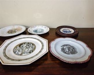 105. Grouping of Dishes with Genre Motifs