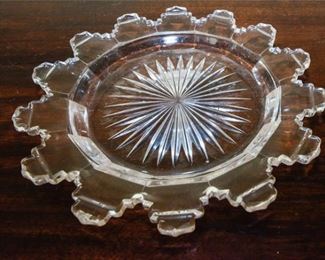 107. Cut Glass Candy Dish