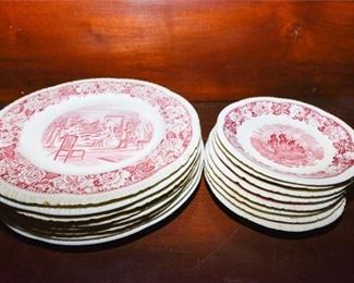 194. Mixed Lot English Decorator Plates Dishes