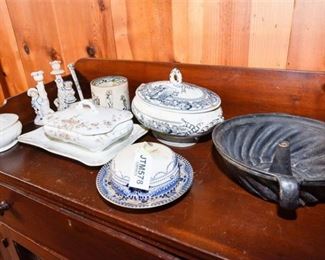 242. Nice Collection of Antique English Ceramics