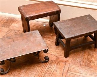 255. Three Footstools