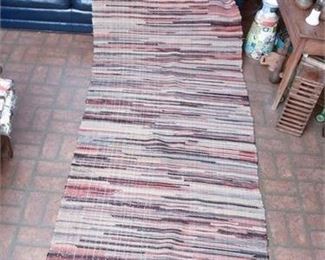 265. Hand Woven Runner