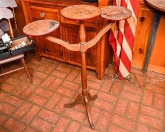 286. Vintage Wooden Three 3 Tier Plant Stand