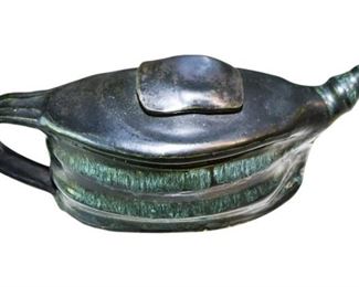 69. Handmade Pottery Teapot