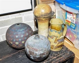 231. Four Studio Pottery Vessels