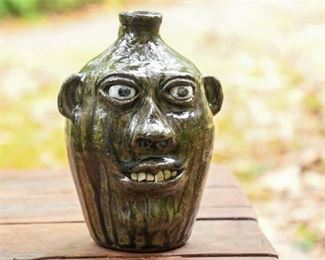 238. CLEATER MEADERS c.1984 Grotesque Ceramic Face Jug