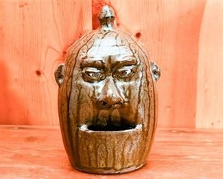 246. CLEATER MEADERS c.1984 Grotesque Ceramic Face Jug