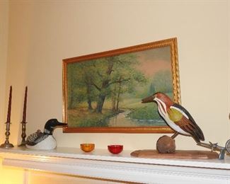 Painted by Listed Artist, Raphael Senseman.