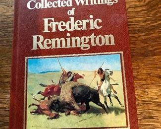 Hard back Writings of Frederic Remington.
